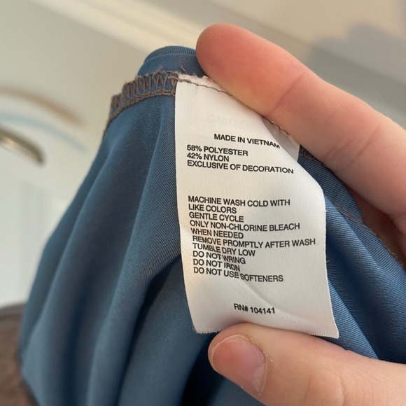 DSG 6" Men's Bronze Iridescent Nylon Zipper Pocket Athletic Shorts XL - Picture 8 of 8